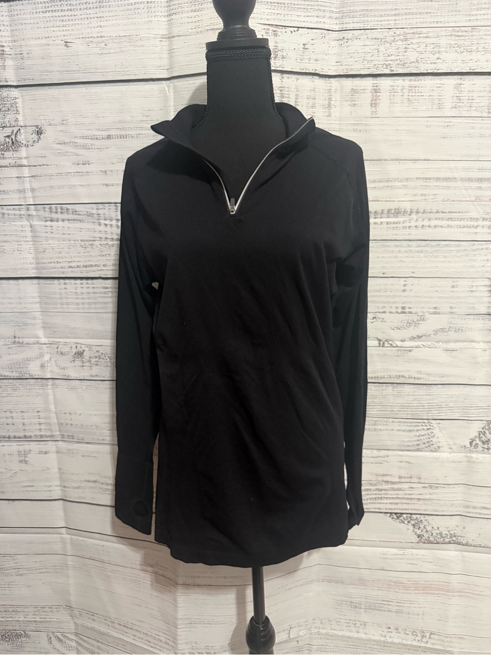 Zyia Half-Zip Pullover Top